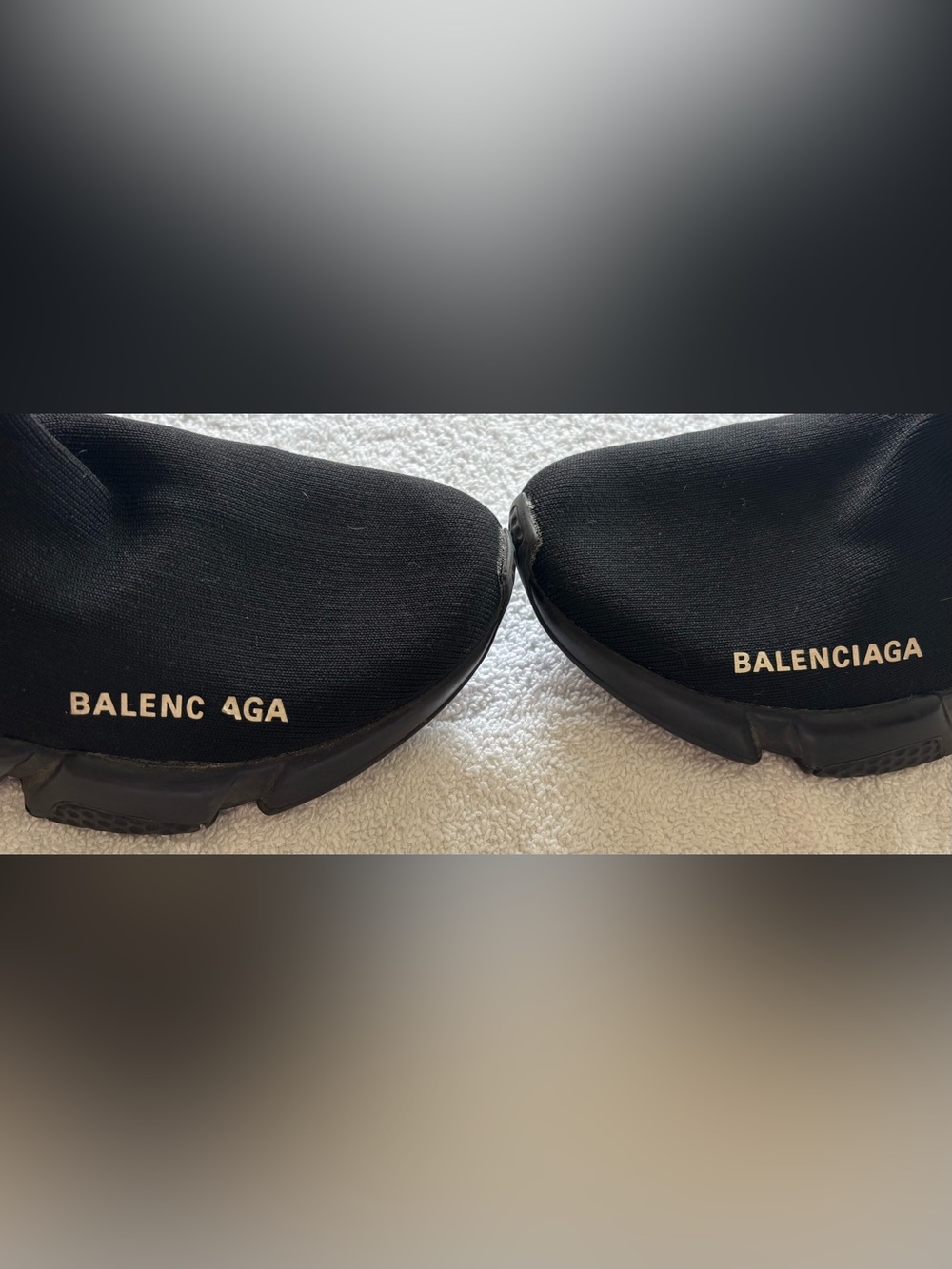 Balenciaga Black Speed 2.0 Sock Sneakers - Picture 8 of 8